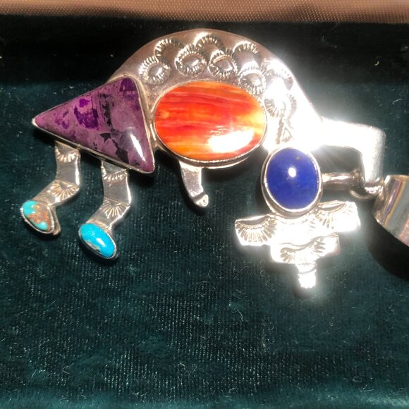 Kokopelli pendant/pin - Picture 10 of 12